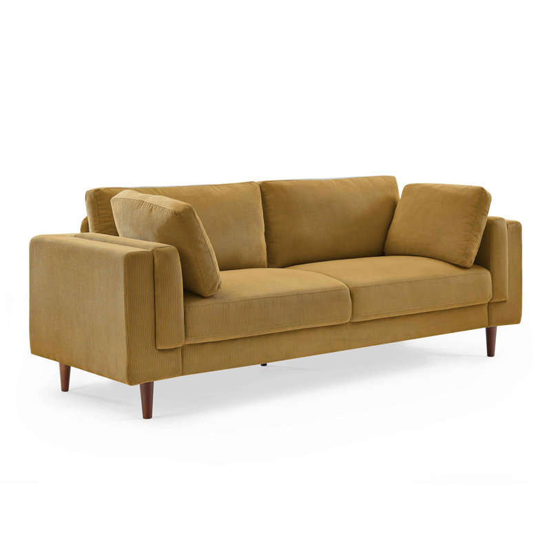 Kraz MINIMORE 85'' Modern Square Arm Sofa