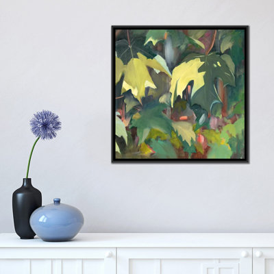 «Leaf Array II» par Sandra Lafrate - impression sur toile tendue