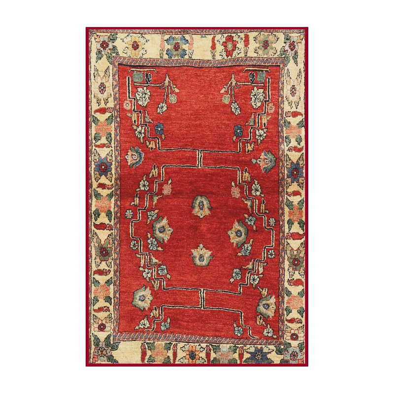 Oriental Indoor Rug, Rectangle 2' x 5'