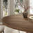 Solid Wood Mid-Century Round Pedestal Kitchen Dining Table Set With Free Leather Upholstered Solid Wood Side Chairs (Set Of 4/6)-1882628427-1882628436
