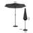 Aislynn 3m Traditional Parasol with LED Light-670096287