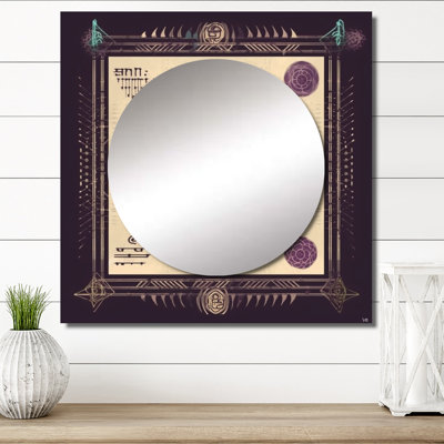 Art mural en miroir Lexius