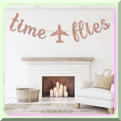 Rose Gold 12th Birthday Party Decorations Set
