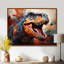 Dinosaure préhistorique héritage géométrique II - dinosaure, art mural-364732326-373446861