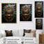 Jeilani, masque tribal africain, bamileke-320660894-320660895