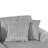 129" Oversized Sectional Sofa Ushaped Sofa Couch Modern Sofa Upholstered In Soft Corduroy With A Chaise Lounge For Living Room, Grey-2039529085