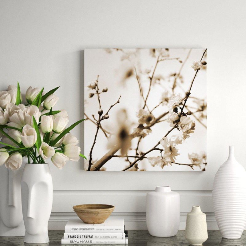 Thinking Of Early Spring V Print by Sofia Fox, 24" H x 24" W x 1.5" D, Plexi