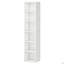 70.9" 6-Tier Narrow Corner Cube Bookcase Storage For Living Room, Office, Bedroom-1500696318