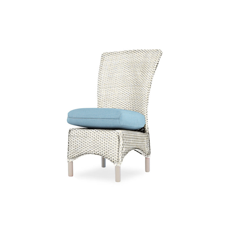 Mandalay Outdoor Dining Armchair, Antique White, Fife Aruba