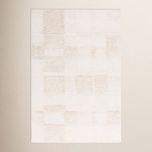 Easy Care 225 Hand Tufted Recycled Cotton Machine Washable Geometric Indoor Use Only Rug