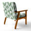 Chaise d'appoint Boho - Green Mist Green-1802086104