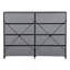 Commode avec grands tiroirs en tissu-1151026505