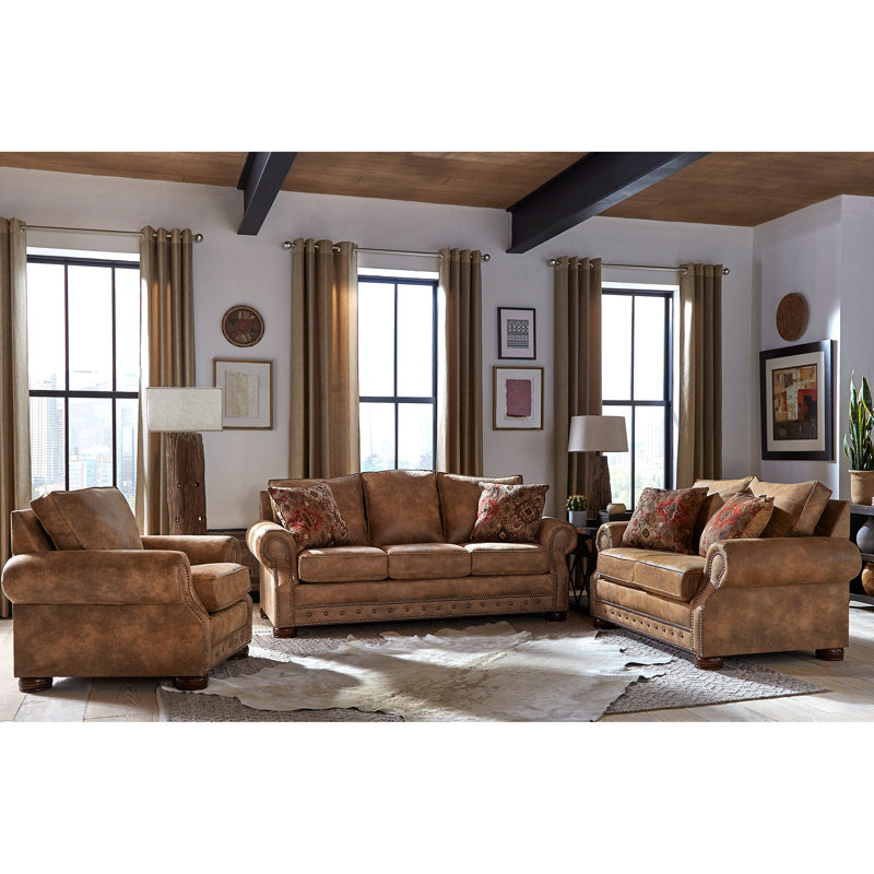 Gabrielle 3 - Piece Living Room Set