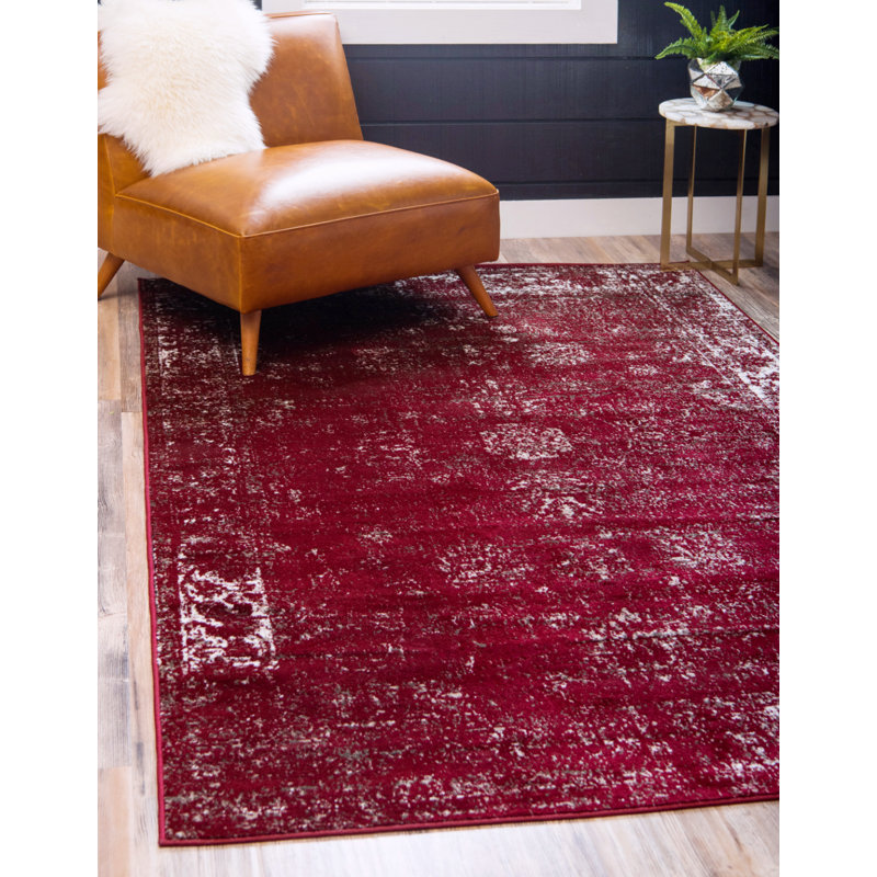 Floral Area Rug, Rectangle 183 x 274cm