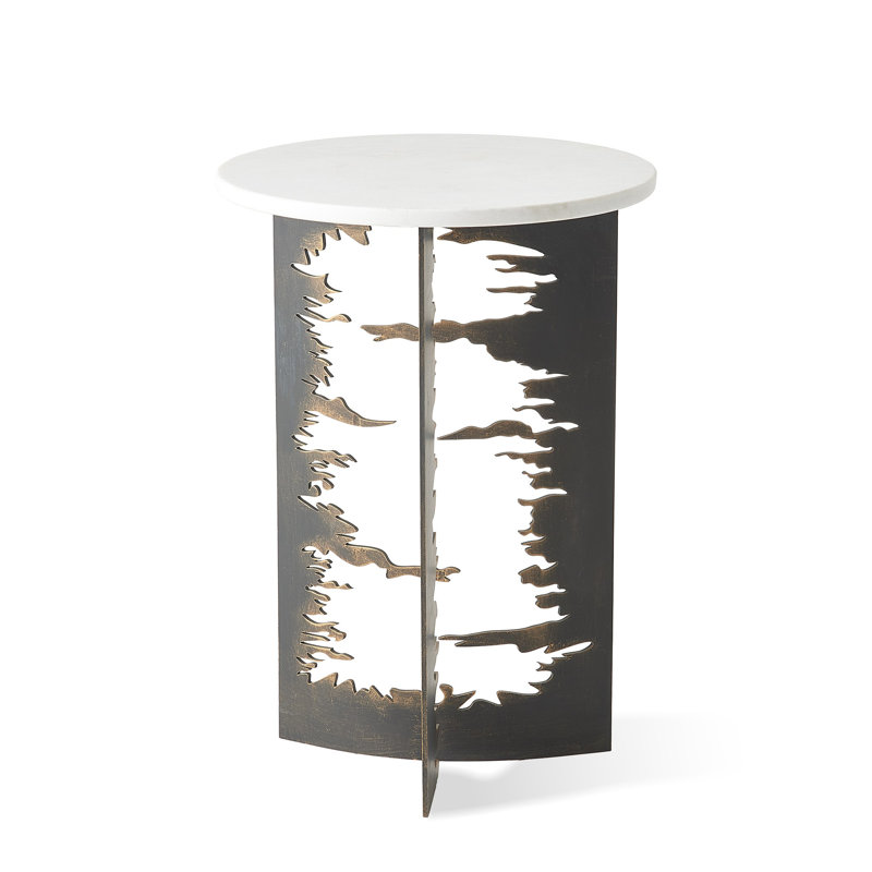 Cut Out Table-Bronze