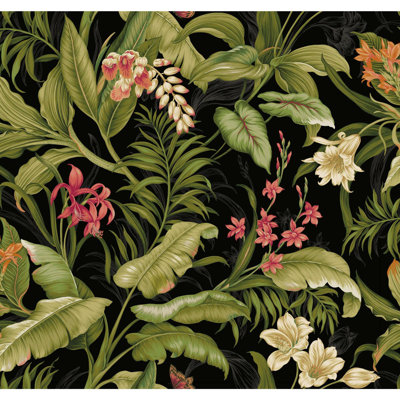 Waverly Peel & Stick Floral Roll