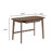 Modern Rectangle Writing Desk with Drawer-521792445