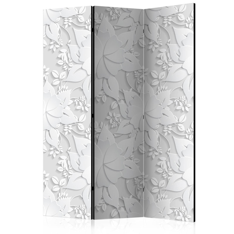 135cm W x 172cm H 3 - Panel Solid Wood Folding Room Divider