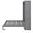 Practical Murphy Bed With Built-In Shelving Units-114463727