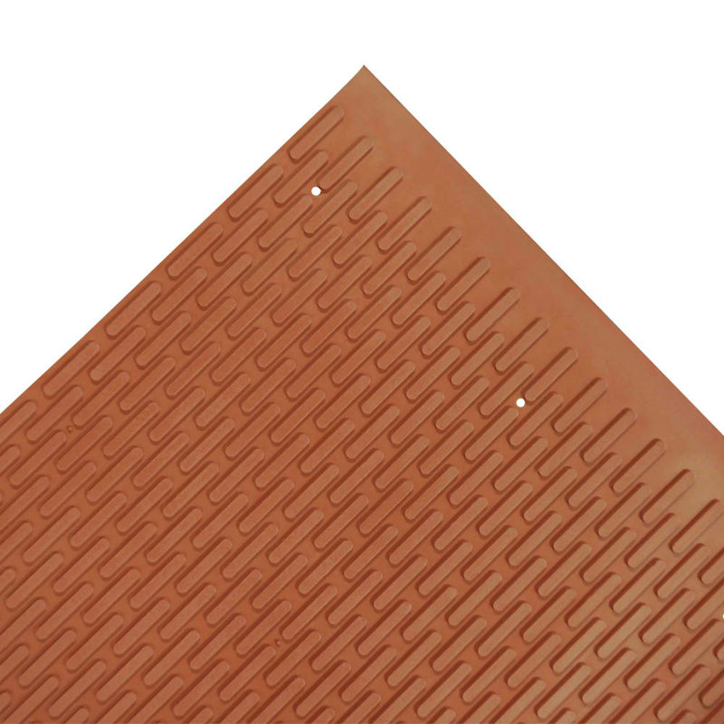 Tapis de cuisine Brechin, Rectangle 2 pi x 2 pi 10 po, Noir