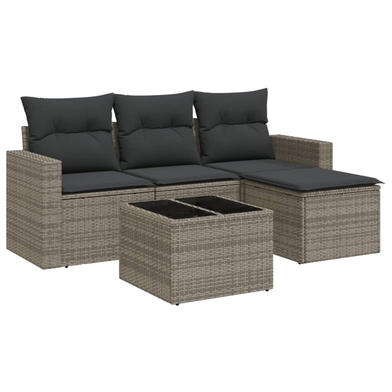 Ensemble de canapé de jardin Vidaxl
