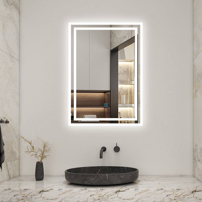 Brailynn Rectangle Mirror, 70 cm H x 50 cm W