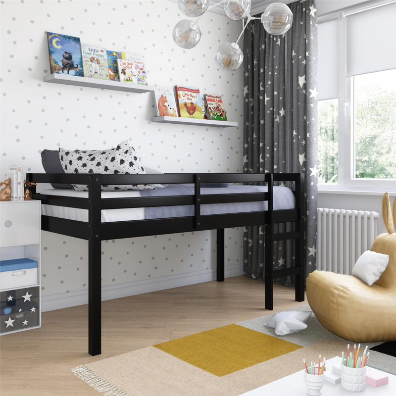 Lit mezzanine simple Schlemmer par Harriet Bee, Noir