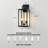 2-light Outdoor Wall Lantern With Clear Glass Shade-1232071222
