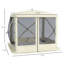 Tente avec abri de jardin avec moustiquaire Outsunny Pop Up-120817820
