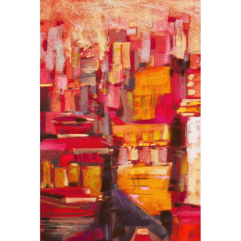 Pineapple Life V by Jennifer Gardner - No Frame Painting on Canvas, 46cm H x 30cm W x 3.8cm D