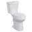 Two-Piece ADA Height 19" Round Toilet – 1.28 GPF, Soft Close Seat, CUPC Certified