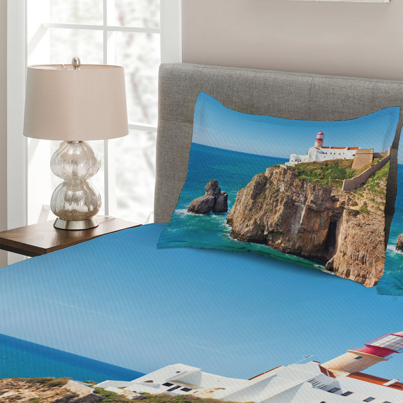 Coastal Polyester Coverlet