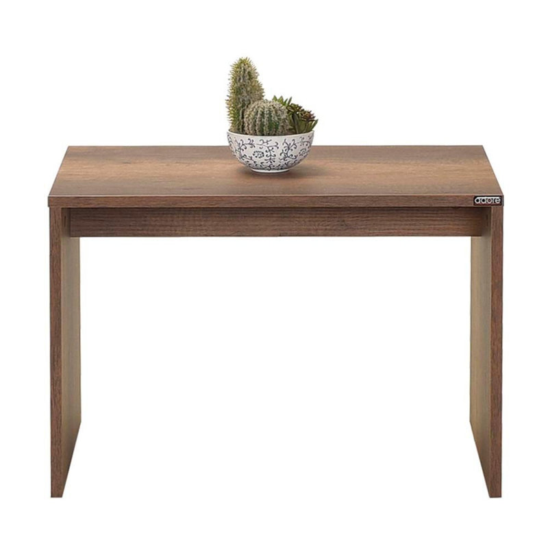Modern Coffee Table, Oslo Walnut, 23.6 x 16.9 x 15.7 inches | 100% Melamine Coated Particle Board, Thickness: 0.6 inches | Stylish and Functional Design for Living Room & Lounge Spaces
