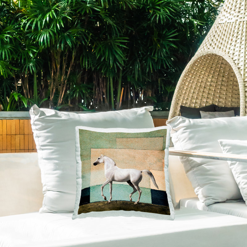 Coussin d'extérieur Stoic Horse