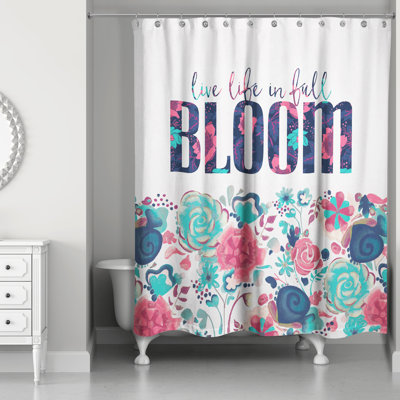 Campagna Floral Shower Curtain