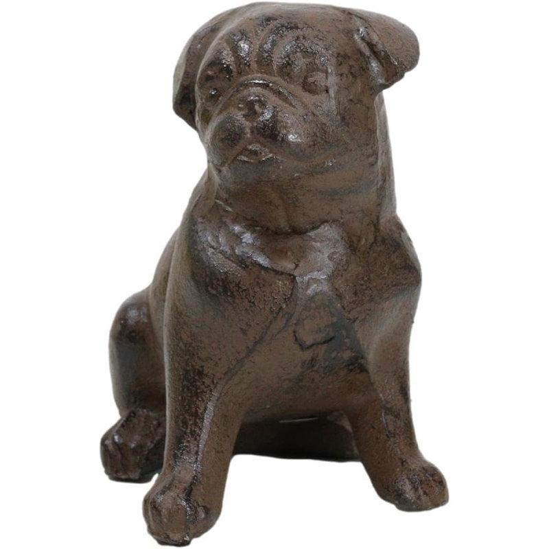 Figurine Merielle rustique en fonte fantaisiste