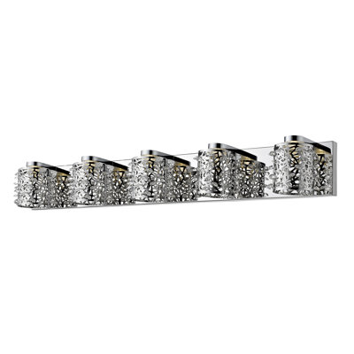 Kimberlee 5 - Light Dimmable Vanity Light
