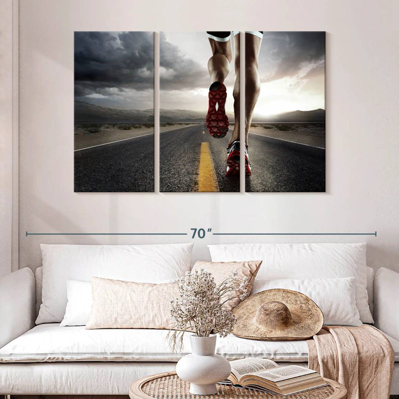 Sireci Highway Run, 32" H x 50" W