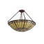 Fleur-de-lis 3 - Light Semi Flush Mount