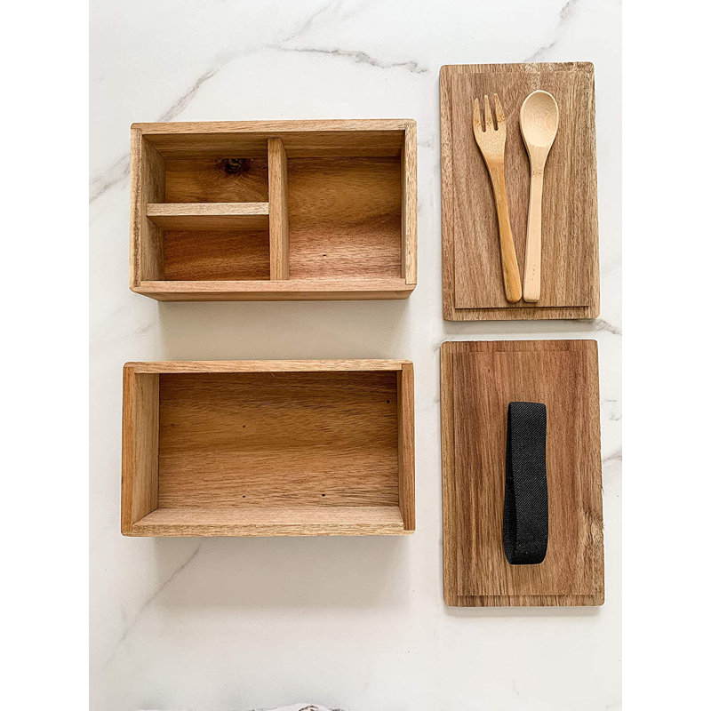Contenant alimentaire en bois Desmond