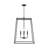 Clint 4 - Light Dimmable Lantern Geometric Chandelier