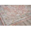 Antique Loom Rust/Black Polyester powerloom Area Rug-2102541035