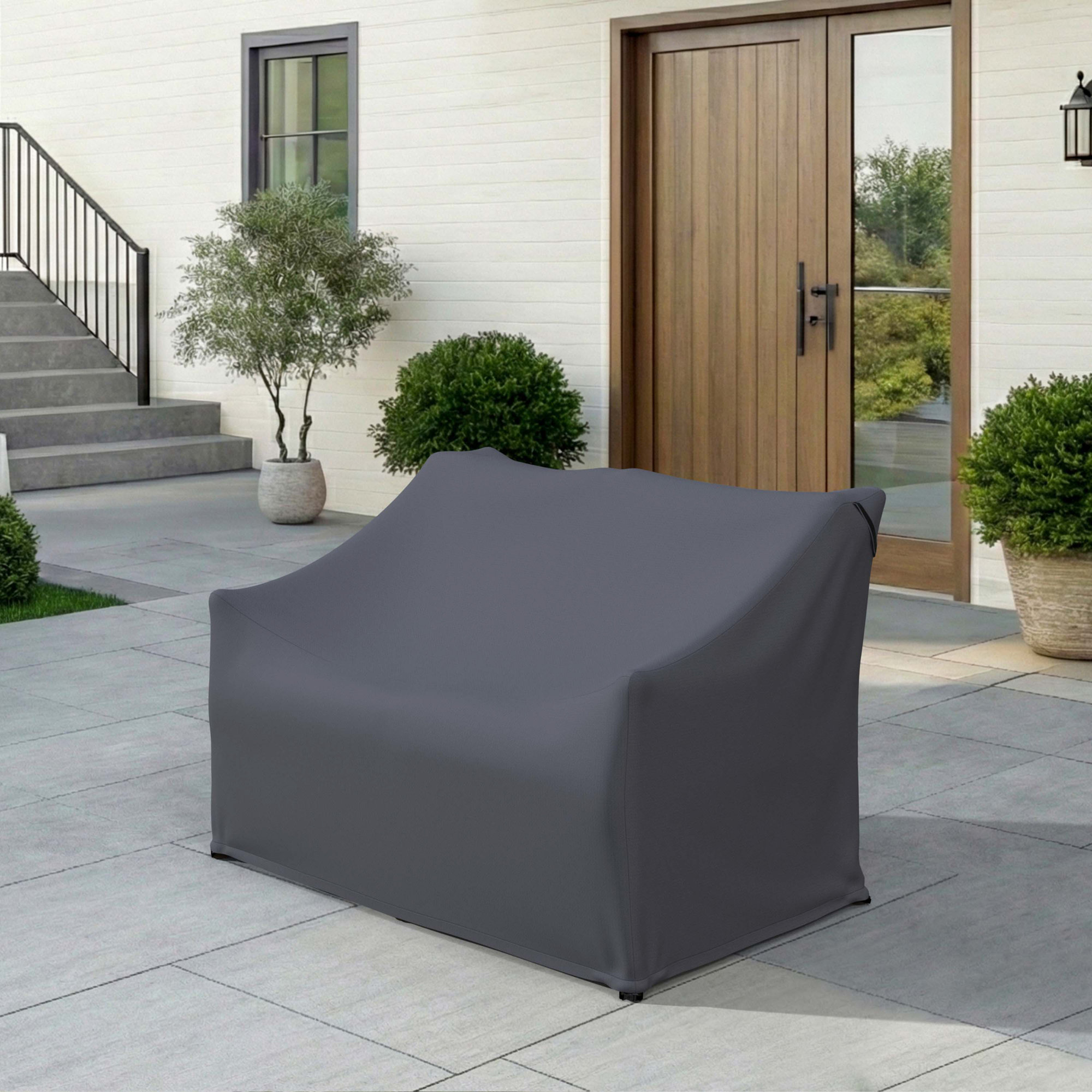 Lucier 52'' Wide Straight Loveseat Cover