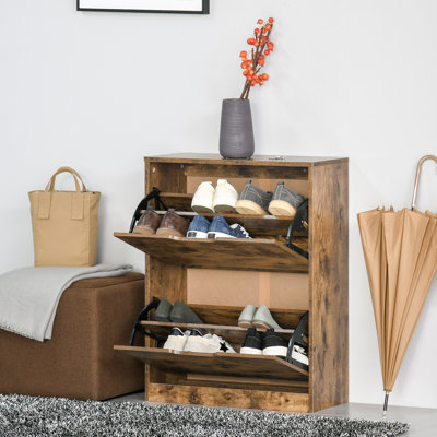 Tacoma 12 Pair Flip Down Shoe Storage