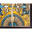 Tapis décoratif géométrique jaune Estelle-40275893