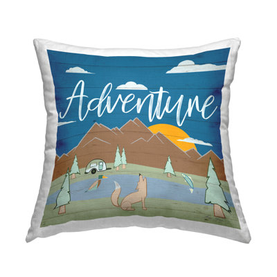Coussin Rustic Adventure Landscape