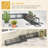 Outdoor Cat Tunnel with Extendable Design-1523270049