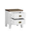 45cm W Solid Wood Bedside Table