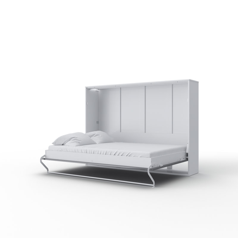 Ayvri EU Double - 140 X 200 Cm Bed, White/Light Grey