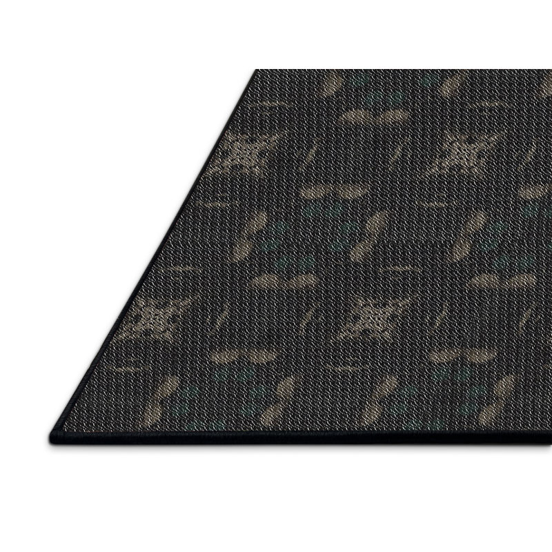 Tapis noir, Rectangle 5 pi x 7 pi